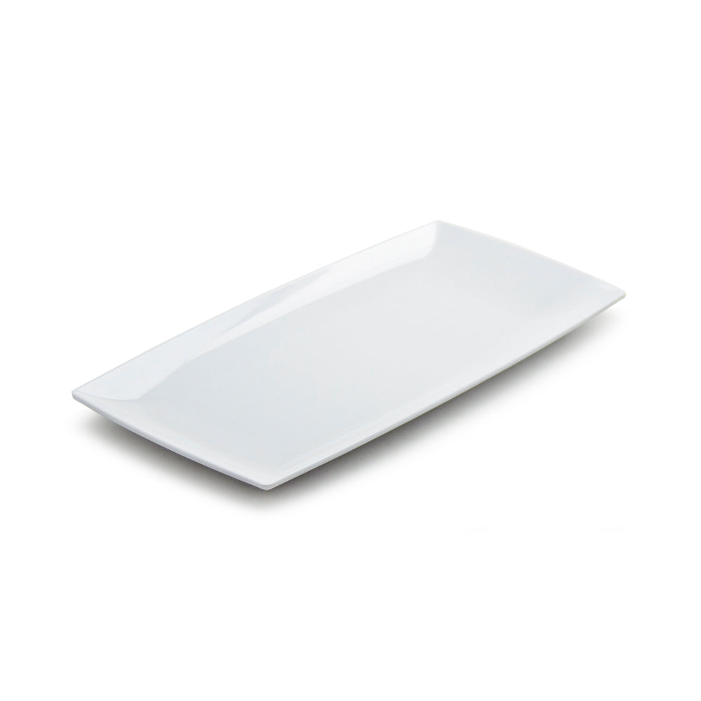 9-1/2"X5-1/4" Melamine Tray 3/4"Deep, White