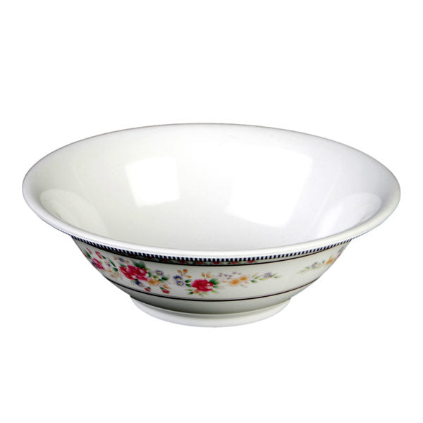 8" Melamine Deep Bowl 34oz, Rose