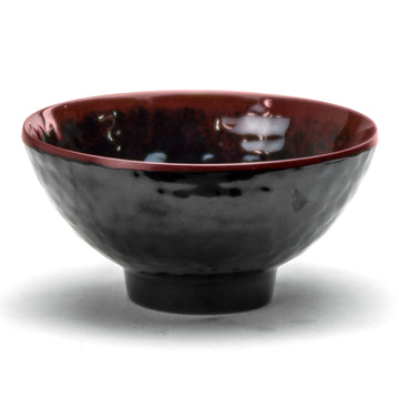 4-3/4" Melamine Rice Bowl, Tenmoku