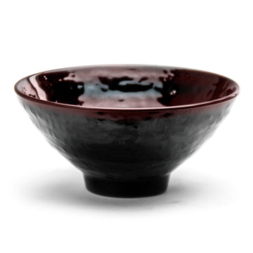 6" Melamine Noodle Bowl, Tenmoku