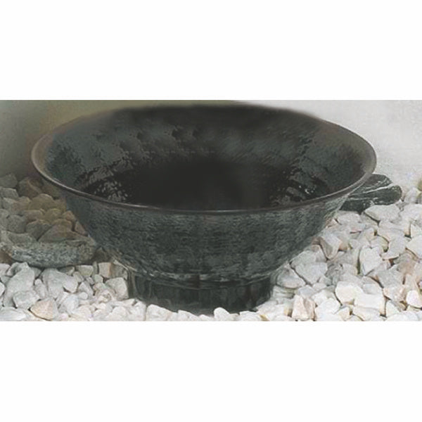 7-1/2" Melamine Round Noodle Bowl, Tenmoku
