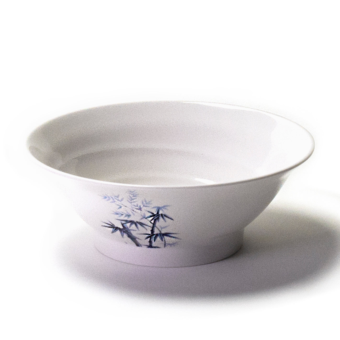 Melamine Round Udon Bowl 8"D, Bamboo
