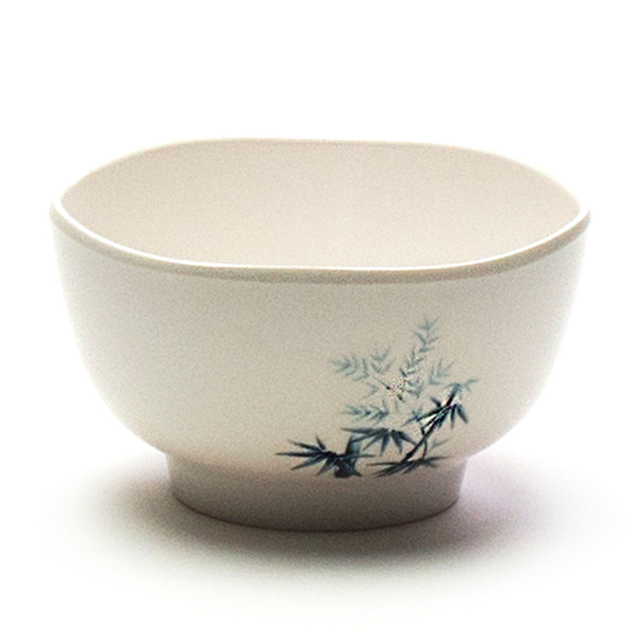 Melamine Petal Bowl 4-5/8", Bamboo