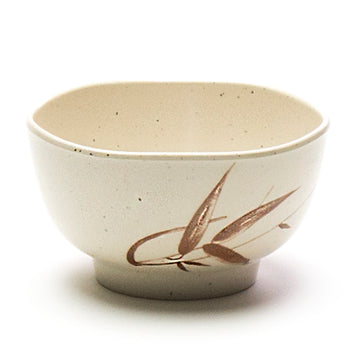 Melamine Petal Bowl 4-5/8", Autumn Grass