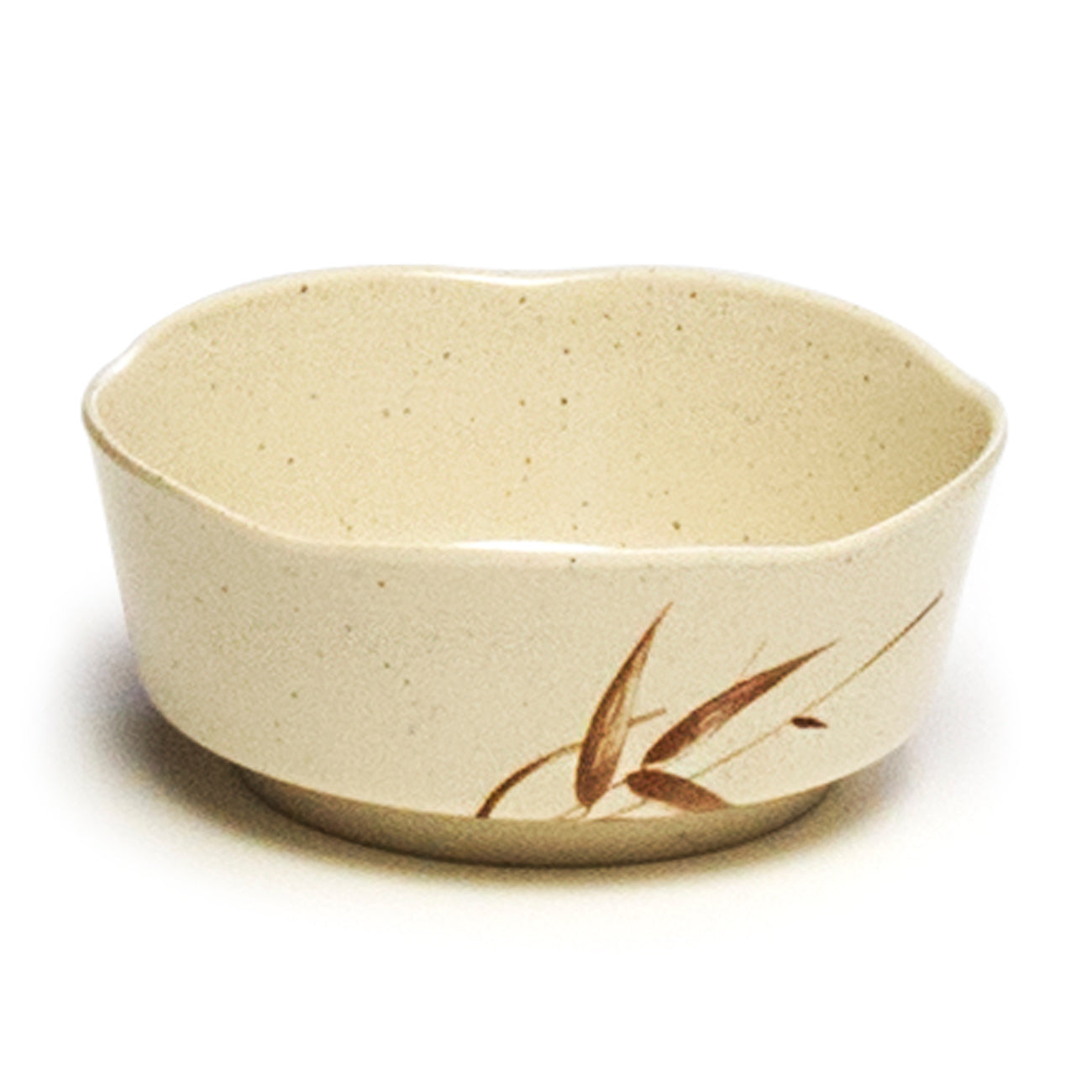Melamine Petal Bowl 5-3/8", Autumn Grass