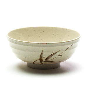 Melamine Round Udon Bowl 7.5", Autumn Grass