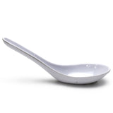 5-5/8" Melamine Soup Spoon, White