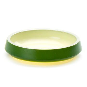 Plastic Round Sauce Plate 3-1/4", Green