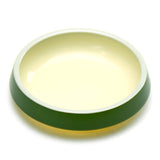 Plastic Round Sauce Plate 3-1/4", Green