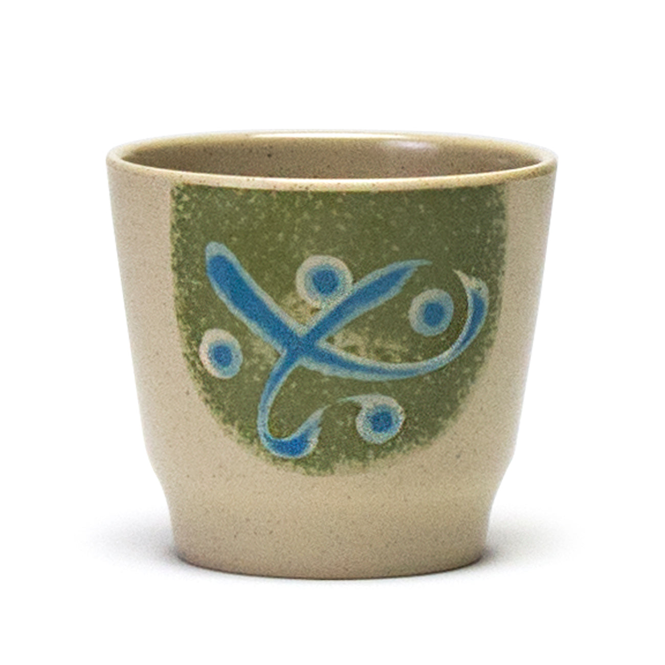 Melamine Teacup 3"H, Green