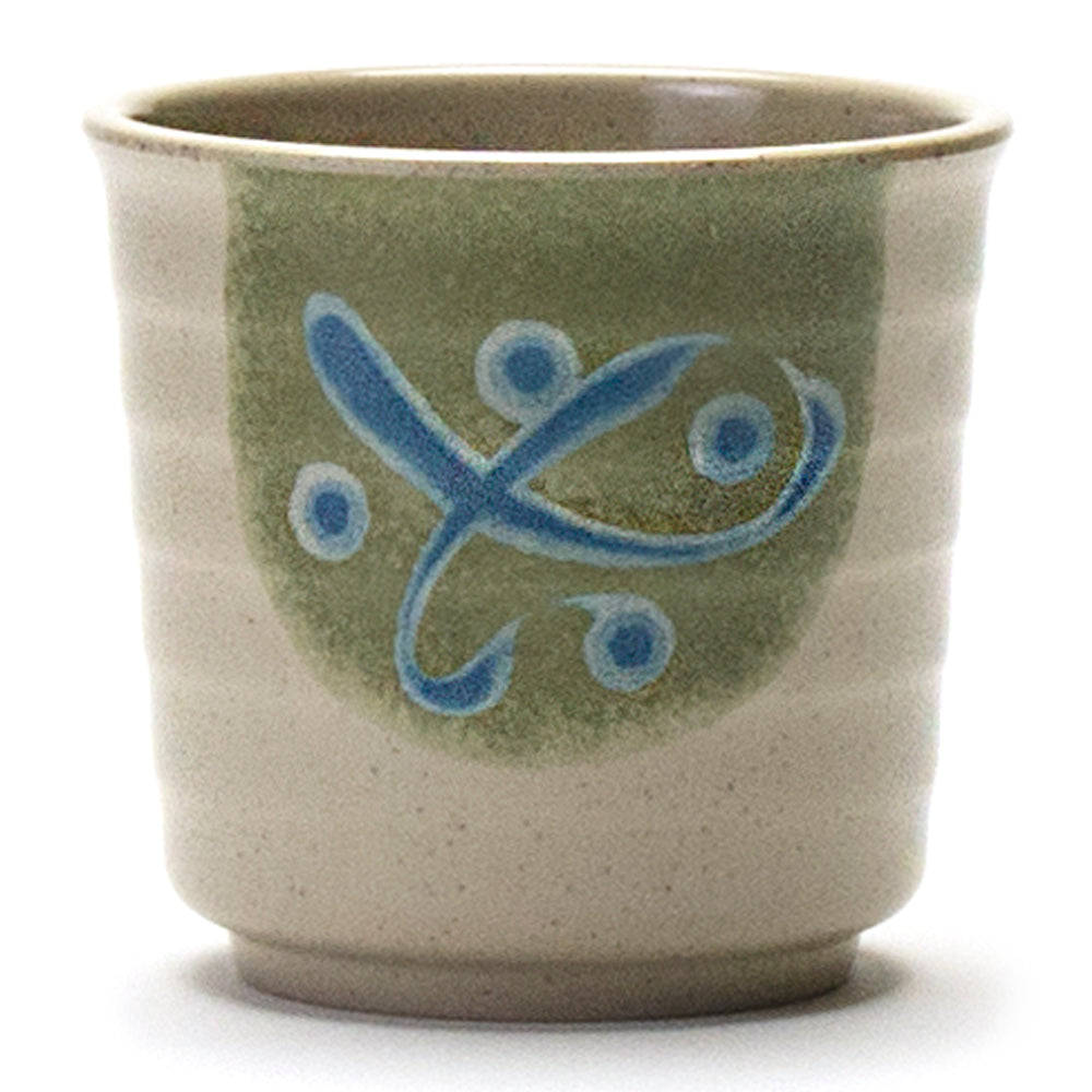 Melamine Teacup 3-1/2", Green