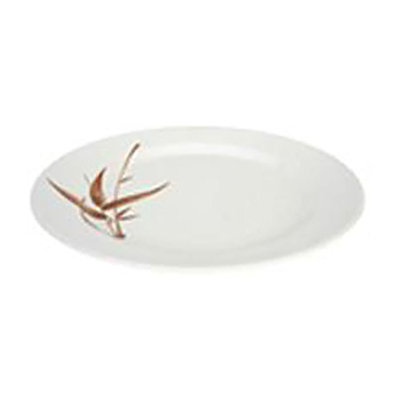 Melamine Round Plate 10-1/2", Autumn Grass
