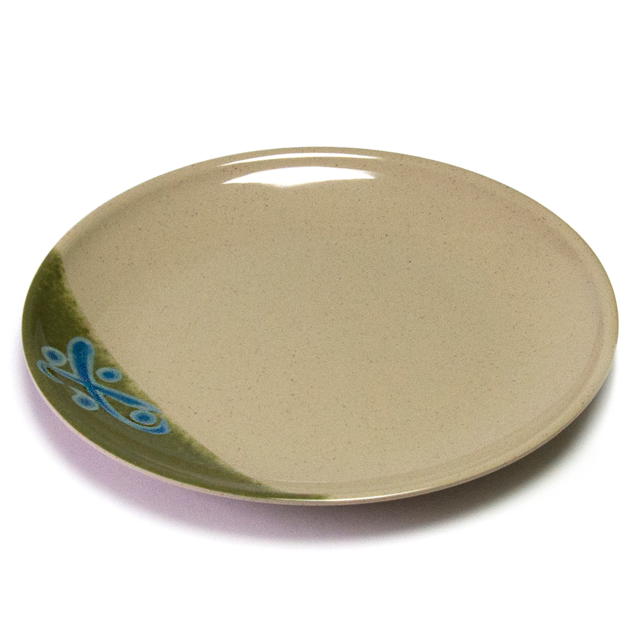 Melamine Round Plate 11-1/2", Green
