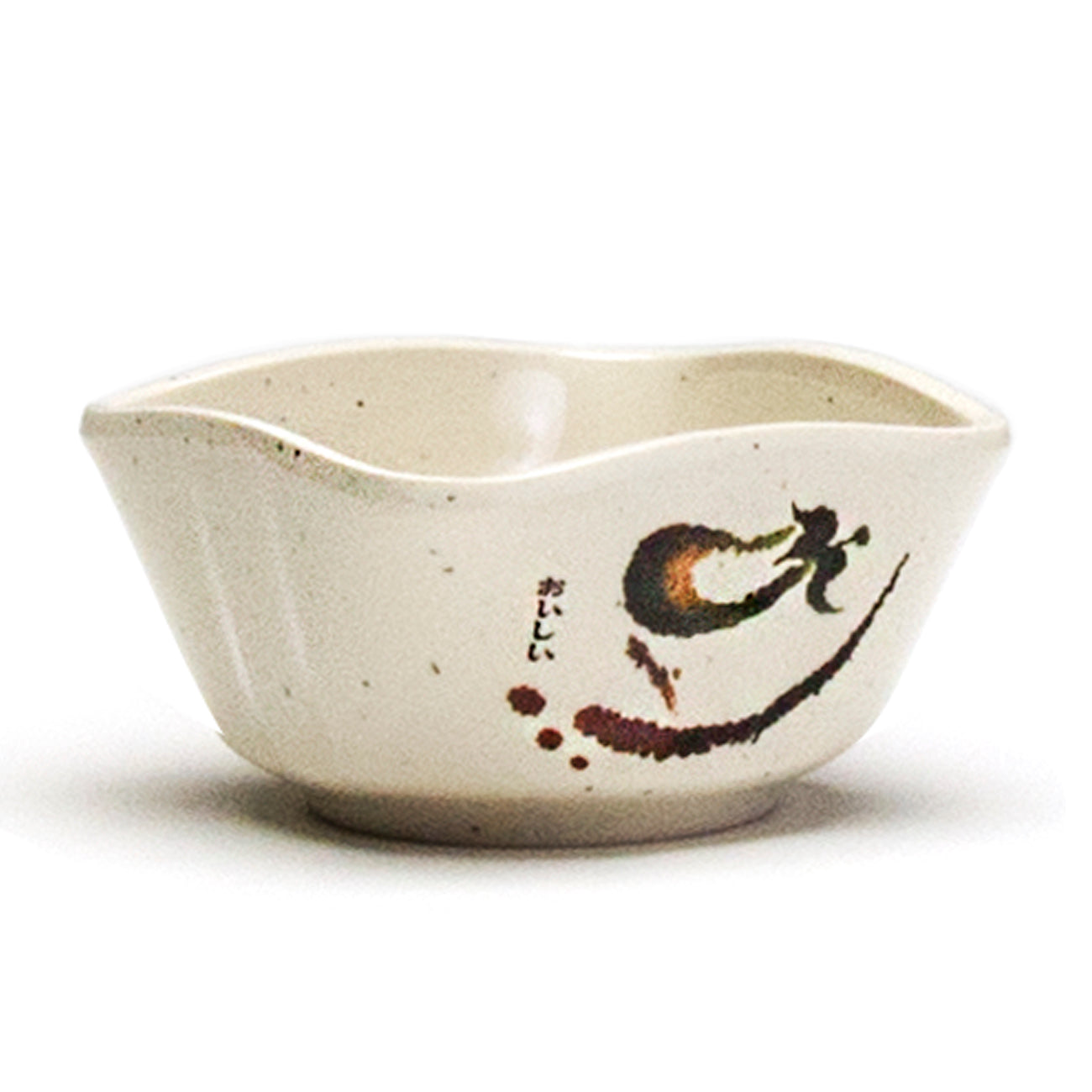 Melamine Square Sauce Bowl 3-1/2", Eggplant
