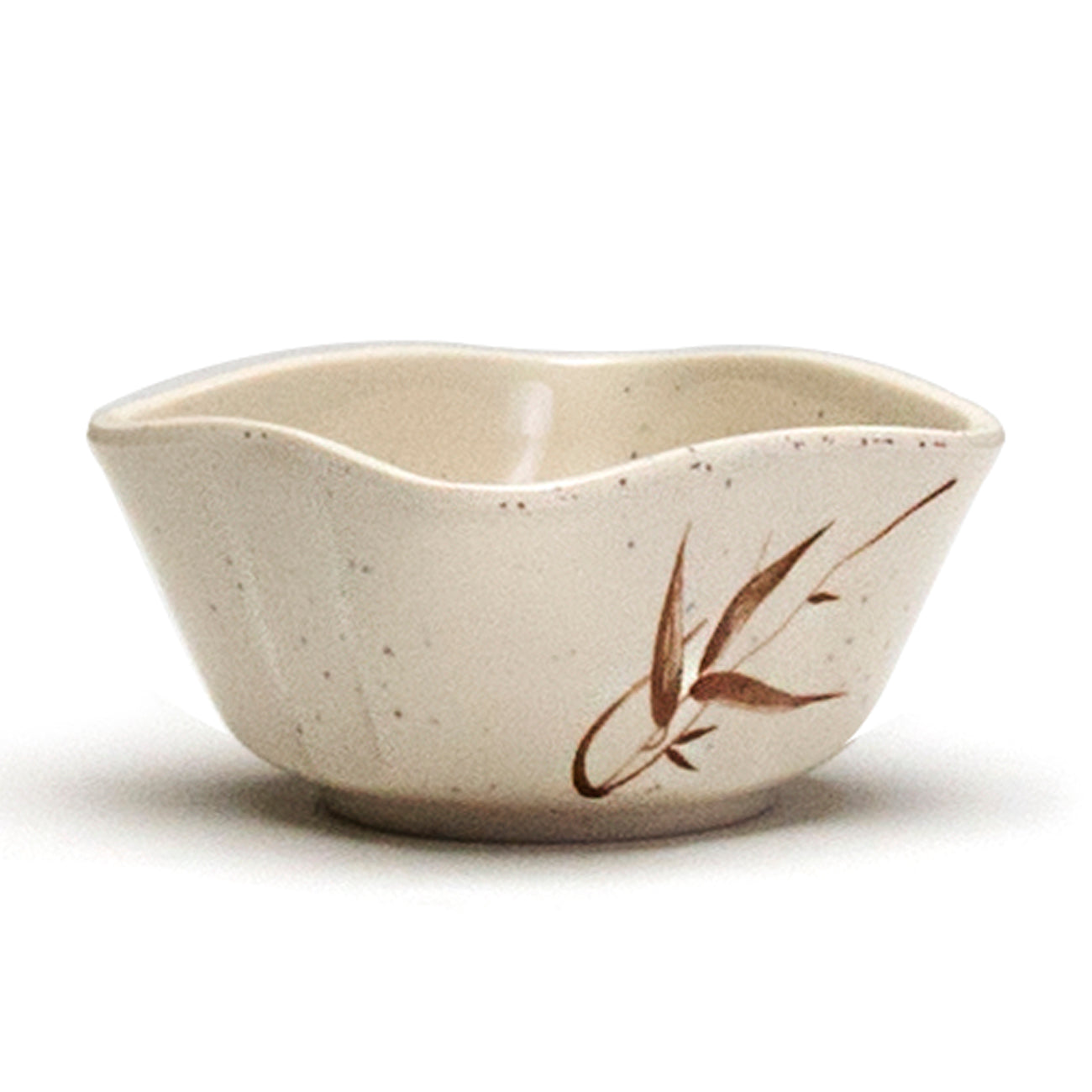 Melamine Square Sauce Bowl 3-1/2", Autumn Grass