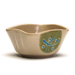 Melamine Square Sauce Bowl 3-1/2", Green