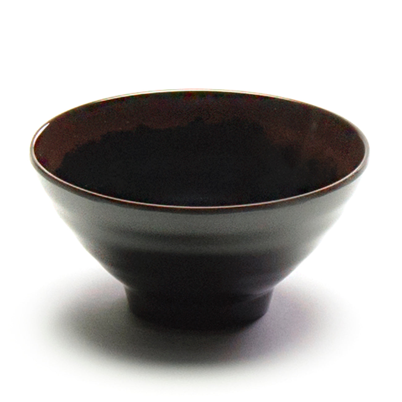Melamine Round Bowl 4-7/8", Tenmoku