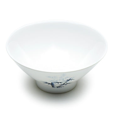 Melamine Round Bowl 4-5/8", Bamboo