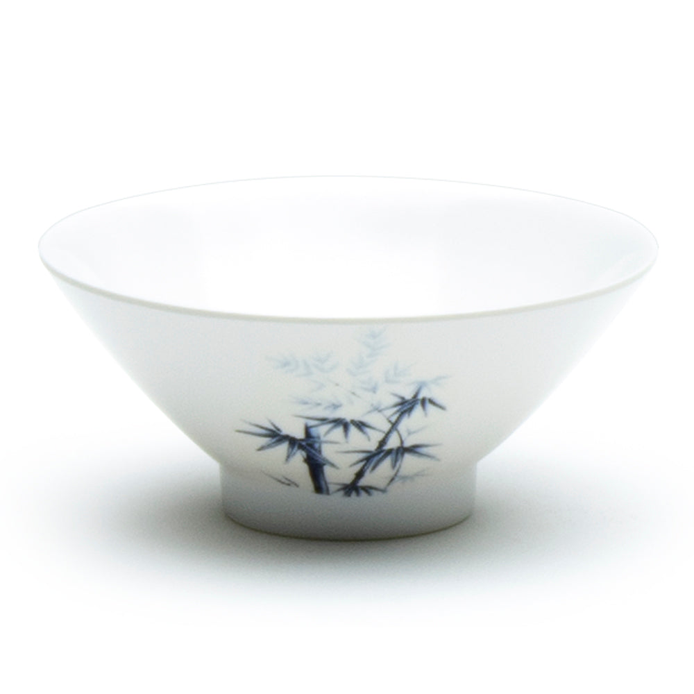 Melamine Round Bowl 4-5/8", Bamboo