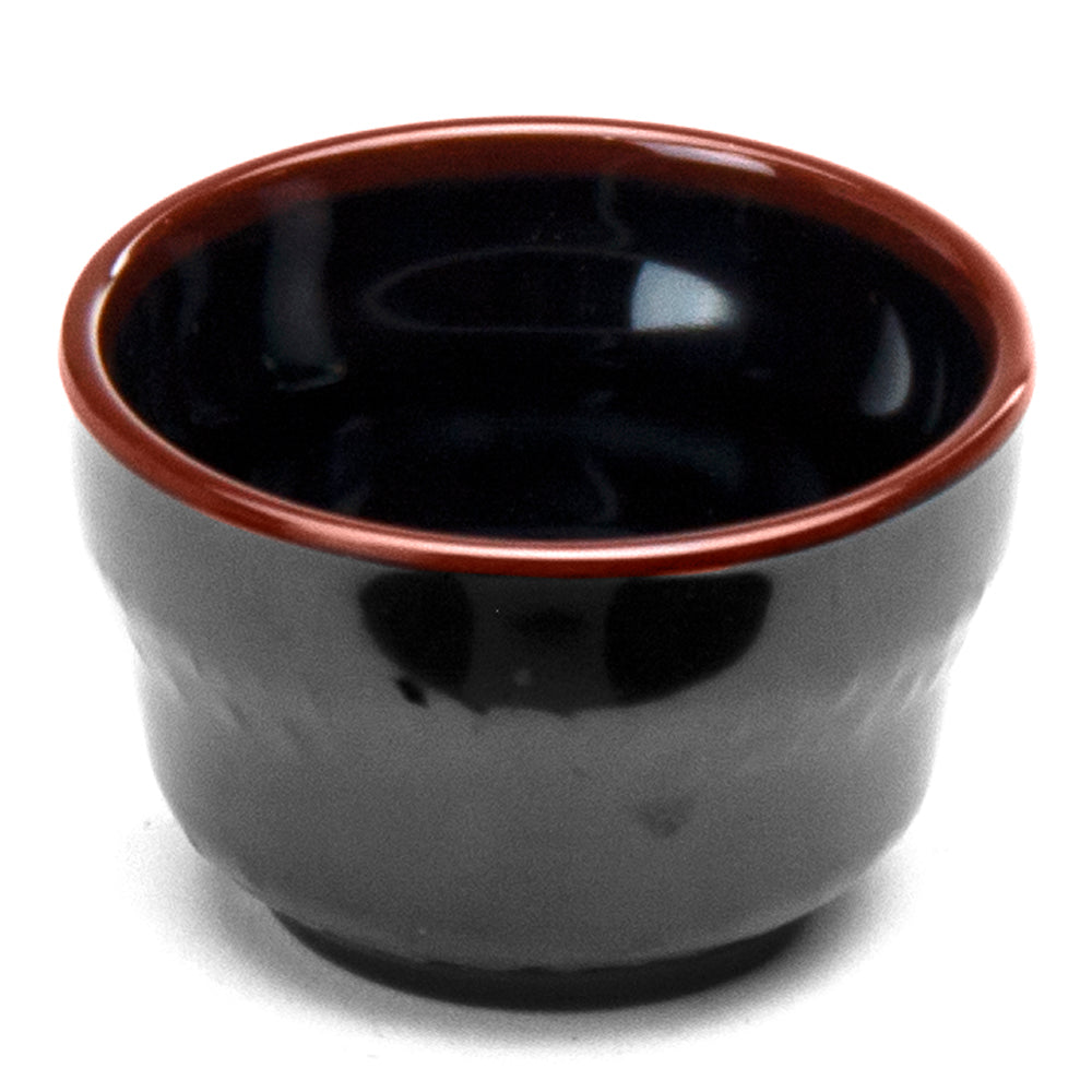 3" Melamine Teacup 4oz, Tenmoku