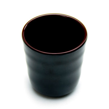 3-1/8" Melamine Teacup, Tenmoku