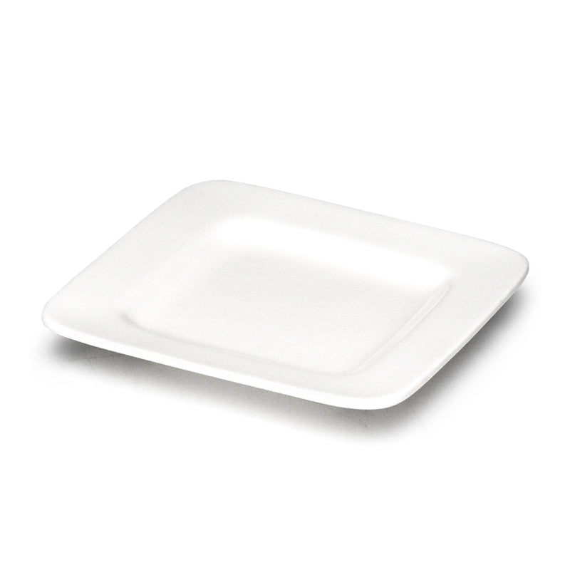 A001-05 authentic white ceramic square plate