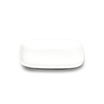 5-1/4" Square Plate White