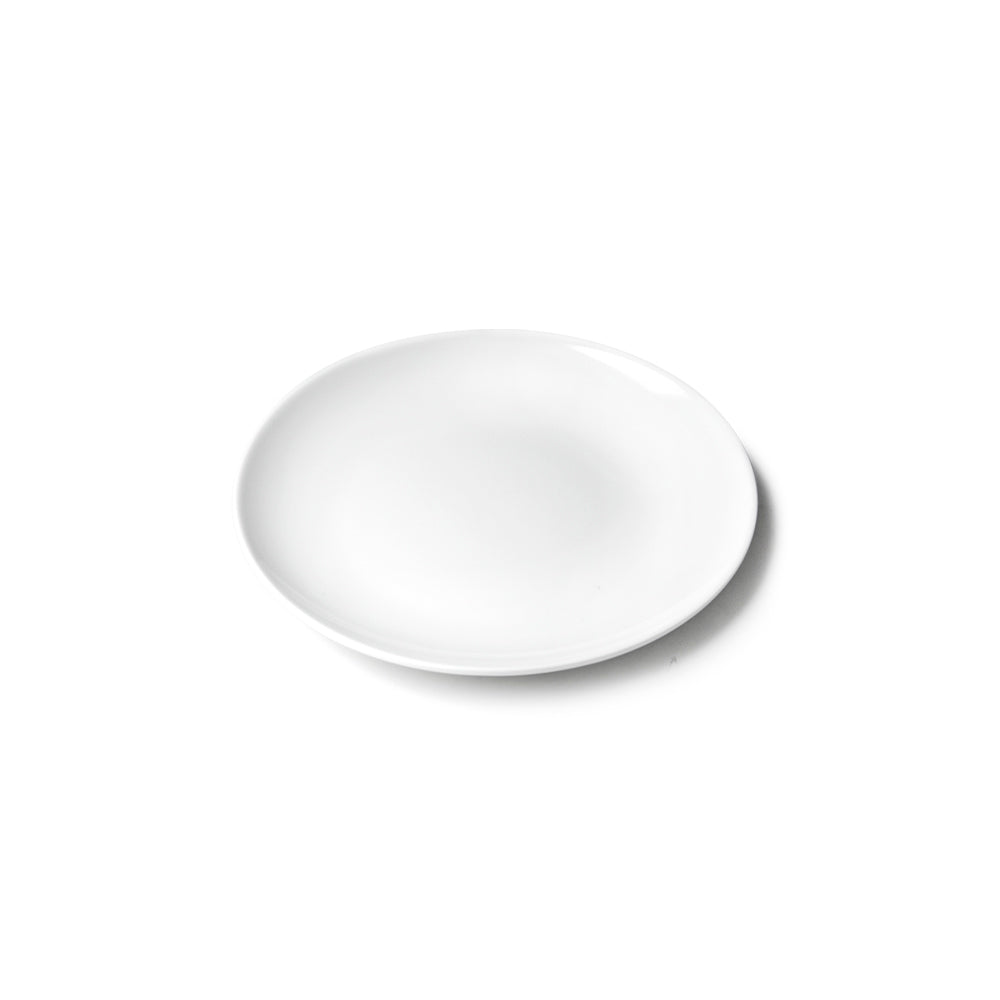 7⅞″ White Ceramic Round Plate