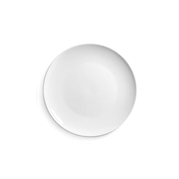 7⅞″ White Ceramic Round Plate