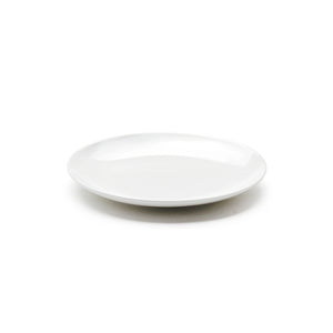 7-7/8" Round Plate, White Ceramic