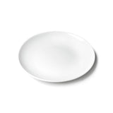 10-1/2" Round Plate, White Ceramic