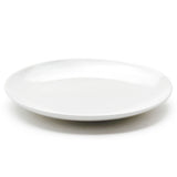 13" Round Plate, White Ceramic
