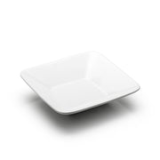 6" Square Plate, White Ceramic