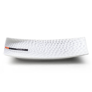 Rectangular Plate 14"x8.5", White Ceramic