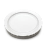 6-1/8" Round Plate Rim, White Ceramic