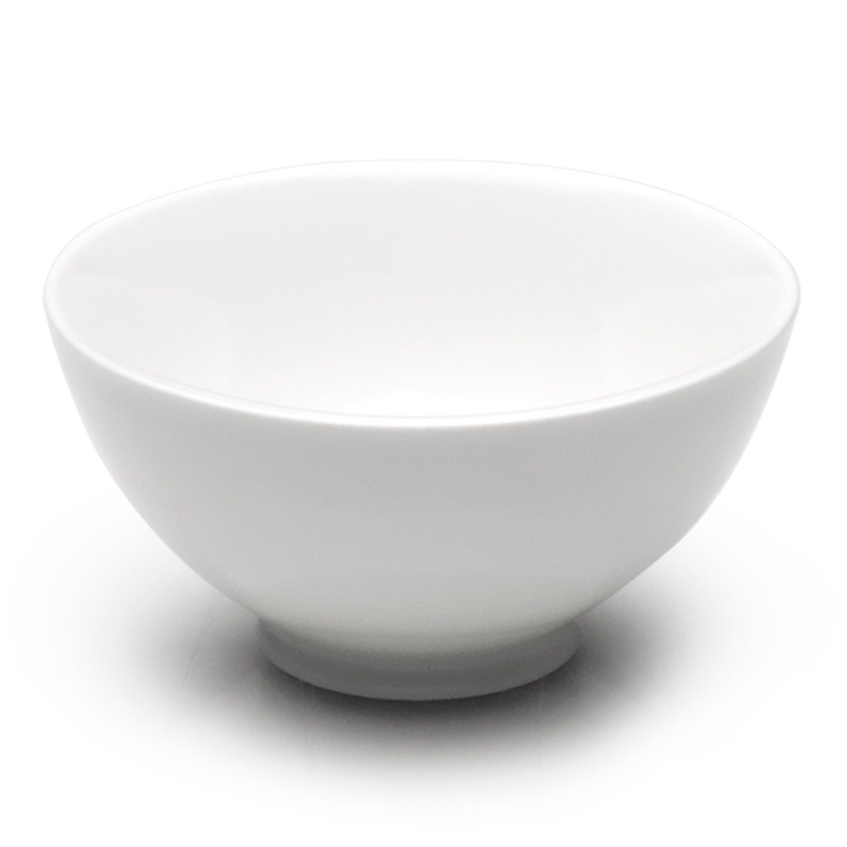 4-1/2"D Rice Bowl, White Ceramic