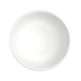 5"D Rice Bowl, White Ceramic