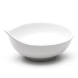3-1/2"D Round Sauce Bowl, White Ceramic