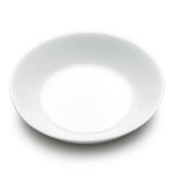 3 7/8"D Round Sauce Plate, White Ceramic