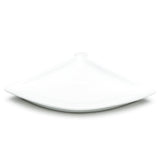 10-1/2"x8-1/4" Fan Plate , White Ceramic
