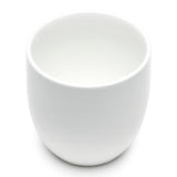 Tea Cup 3", White Ceramic
