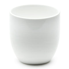 Tea Cup 3", White Ceramic