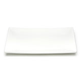12-3/4"x9" Rectangular Plate, White Ceramic