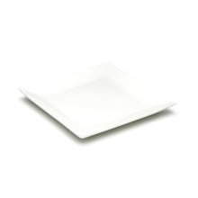 8″ White Ceramic Square Plate