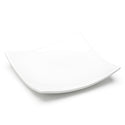 16″ White Ceramic Square Platter