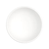 3"Dx1.5"H Round Shallow Bowl, White Ceramic