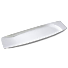 17″ × 4½″ White Ceramic Rectangular Serving Platter
