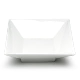 10-3/4" Square Bowl, White Ceramic
