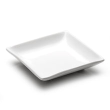 White Ceramic Deep Square Plate