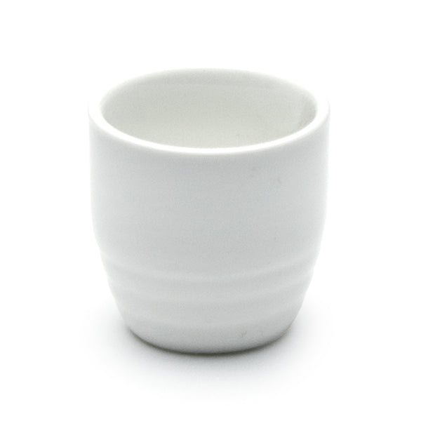 Sake Cup 2"H, White Ceramic